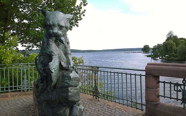 Havelblick vor der Gaststätte Baumgartenbrück in Geltow