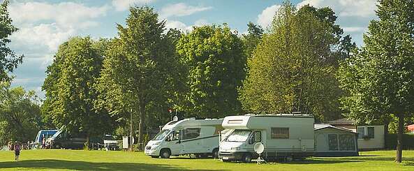 Camping- und Wohnmobilstellplätze