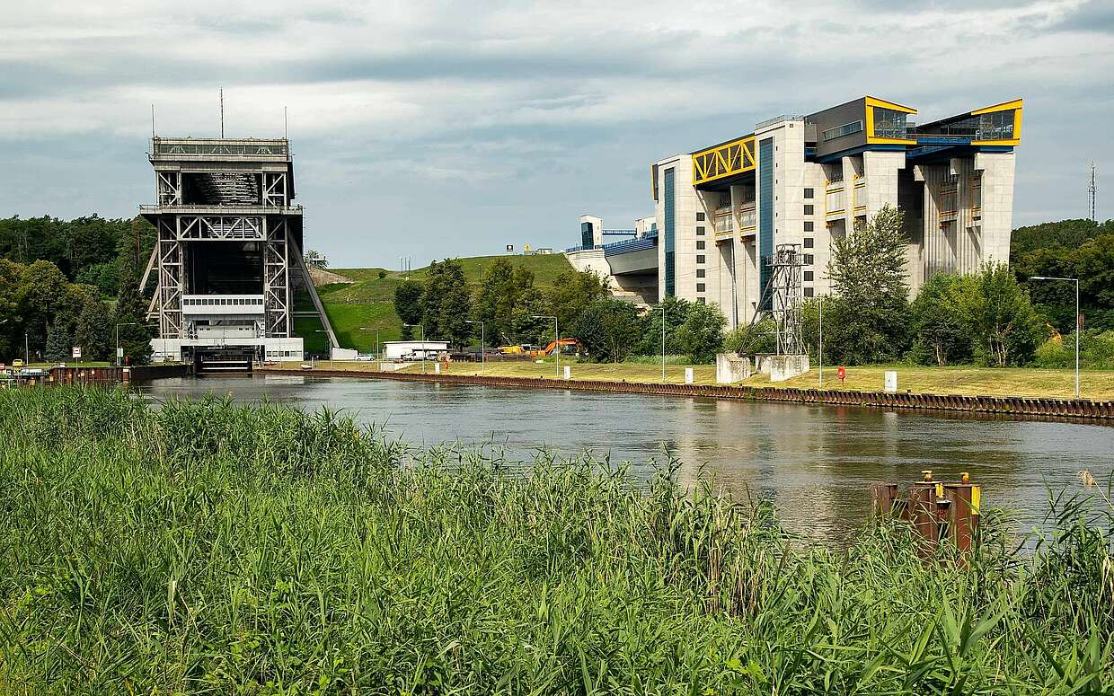 Schiffshebewerke Niederfinow am Finowkanal
