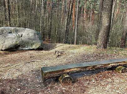 Findling im Naturpark Niederlausitzer Landrücken