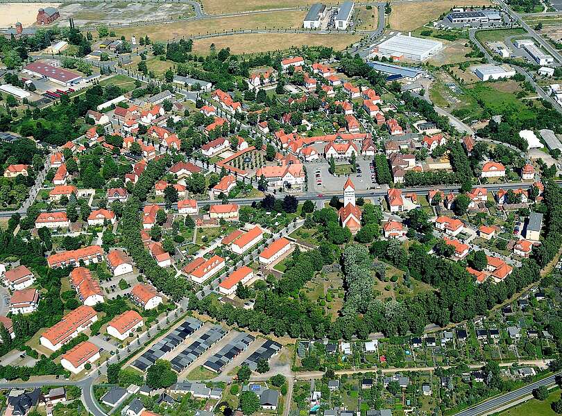 Gartenstadt Marga Luftbild