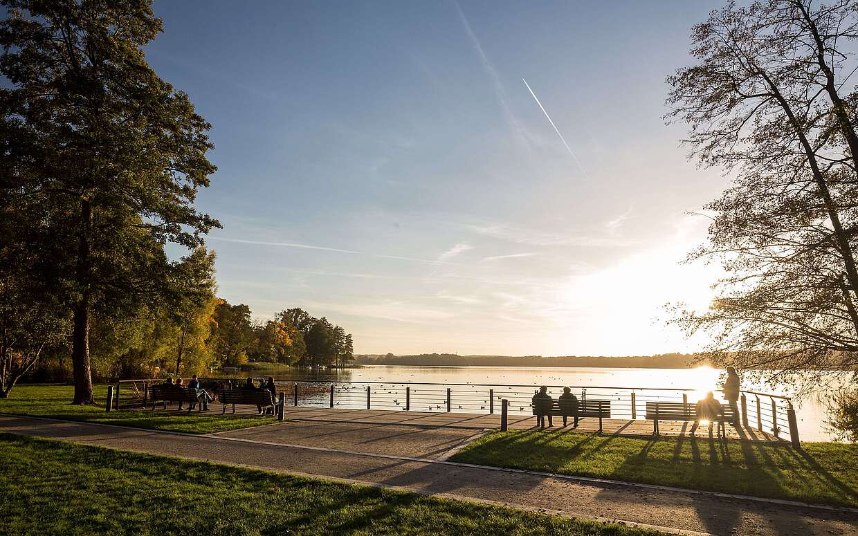 Sonnenuntergang am Scharmützelsee