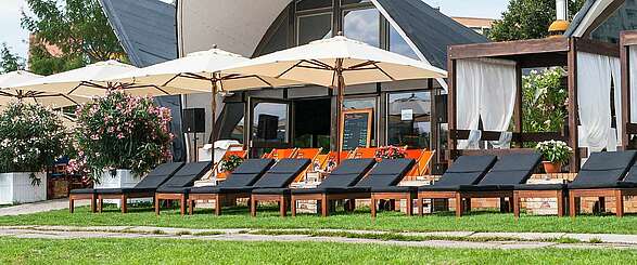 Café Seerose: Strandflair mitten in Potsdam
