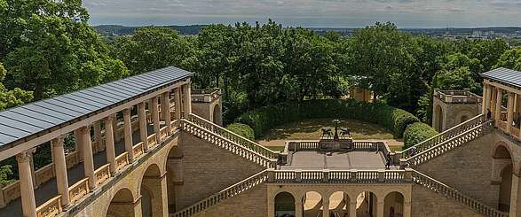 Die Sanierung des Belvedere auf dem Pfingstberg