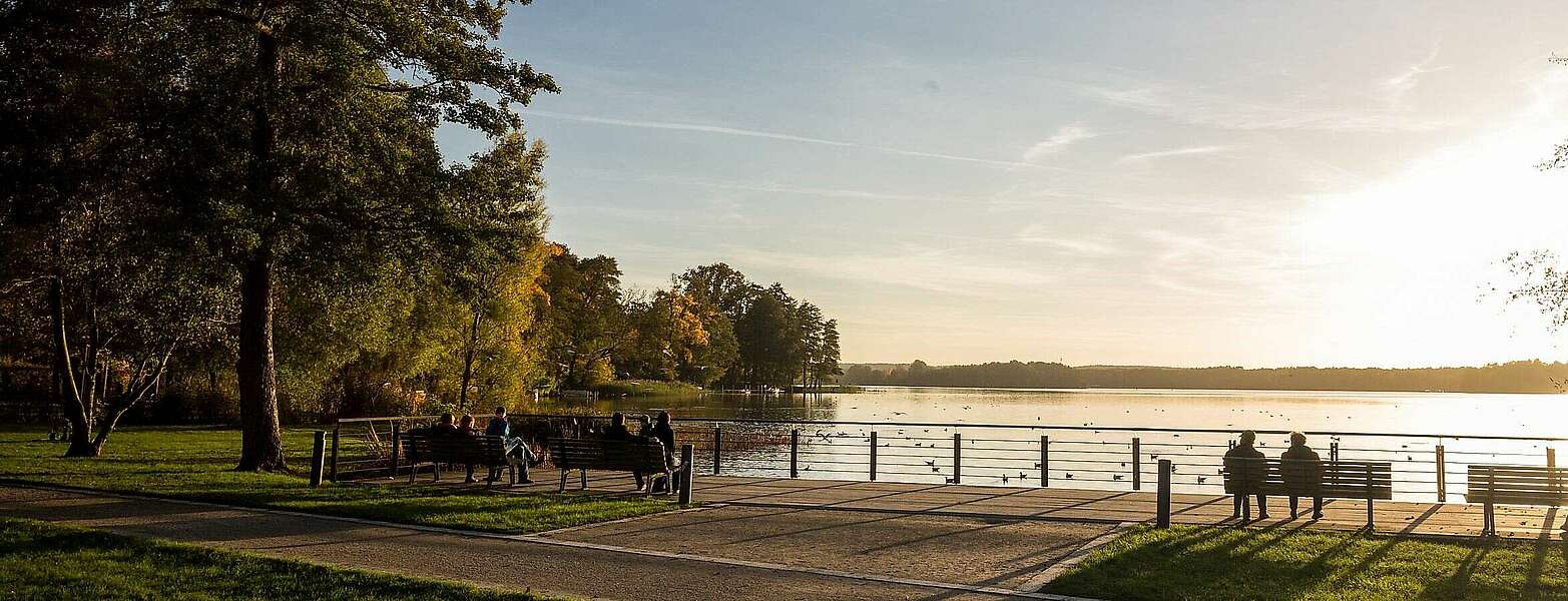 Am Scharmützelsee in Bad Saarow,
            
        
                Foto: TMB Tourismus-Marketing Brandenburg GmbH/Yorck Maecke