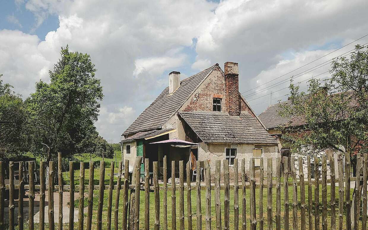 Altes Haus in Coschen