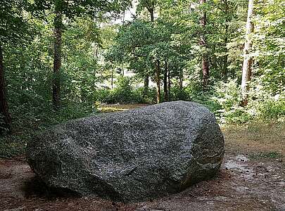 Prendener Riesenstein im Naturpark Barnim