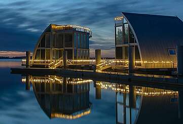 Schwimmende Ferienwohnungen Lausitzer Seenland