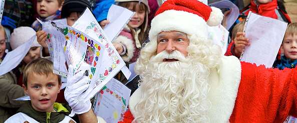 Post für den Weihnachtsmann