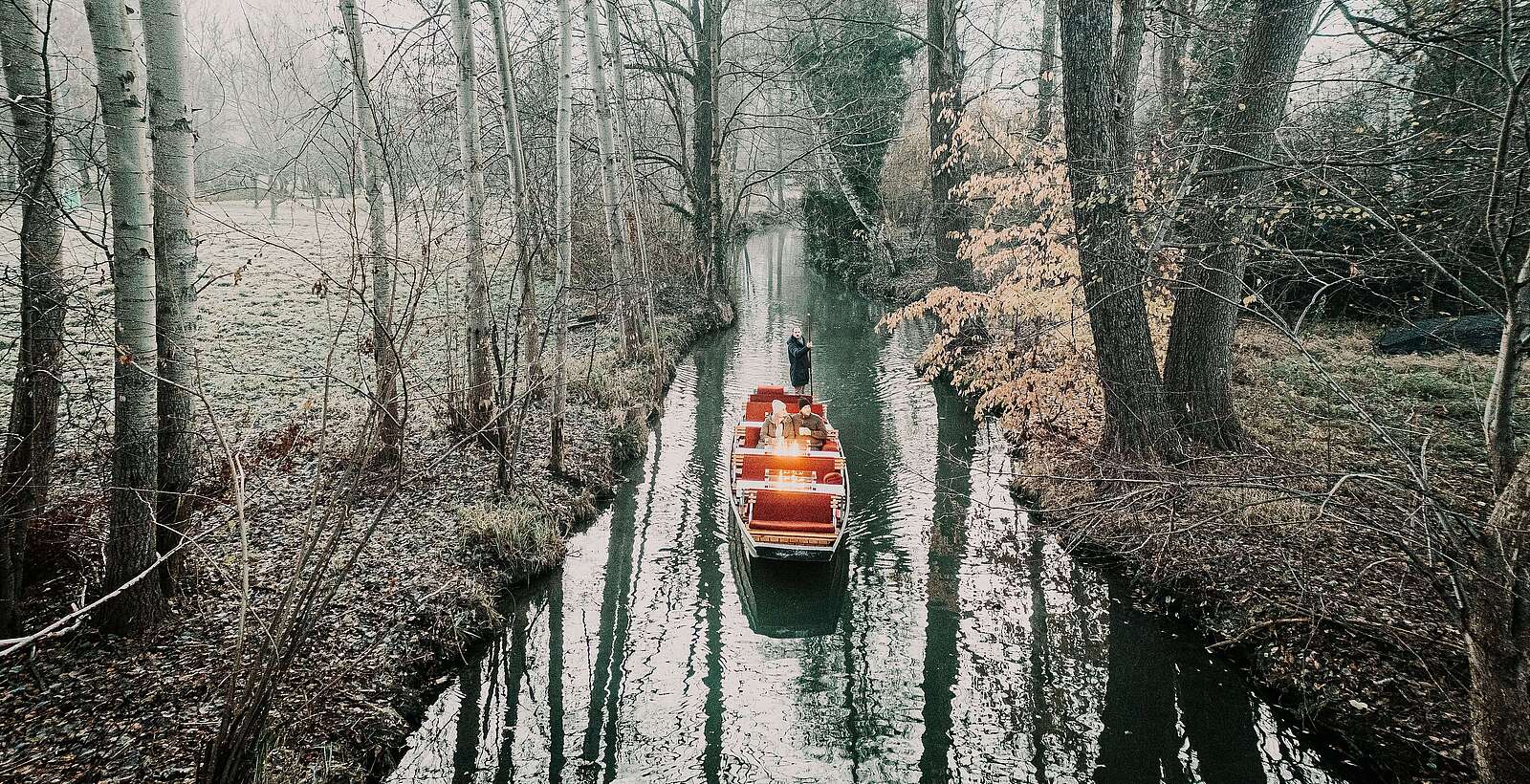 Kaminkahnfahrt im Spreewald