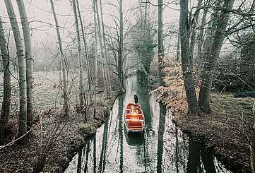 Kaminkahnfahrt im Spreewald