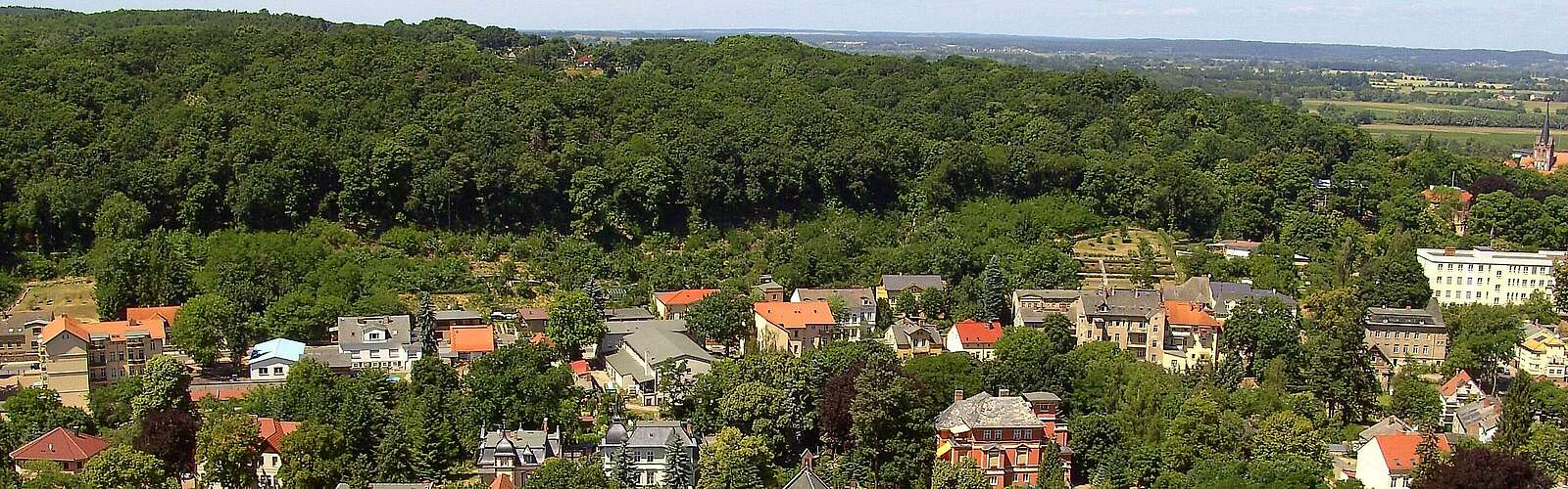 Blick auf Bad Freienwalde,
            
        
                Foto: Bad Freienwalde Tourismus GmbH/Kein Urheber bekannt