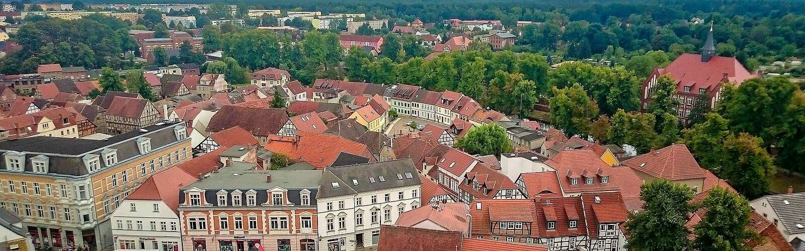Blick auf Perleberg,
            
        
                Foto: TMB Tourismus-Marketing Brandenburg GmbH/Christian Bartels