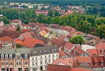 Blick auf Perleberg