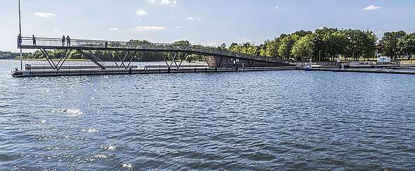 Seebrücke Stadthafen Senftenberg