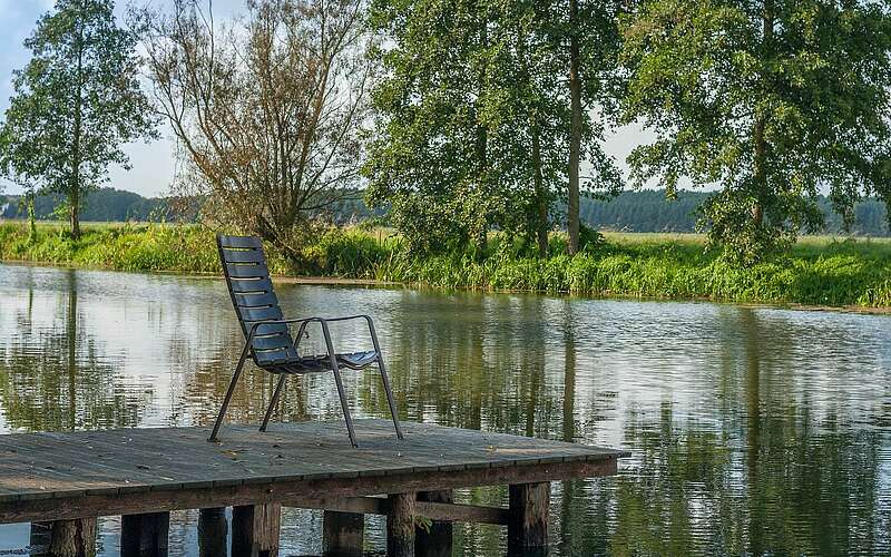



    
        
                Ein ruhiges Plätzchen an der Löcknitz,
            
        
                Foto: TMB Tourismus-Marketing Brandenburg GmbH/Steffen Lehmann
            
    

