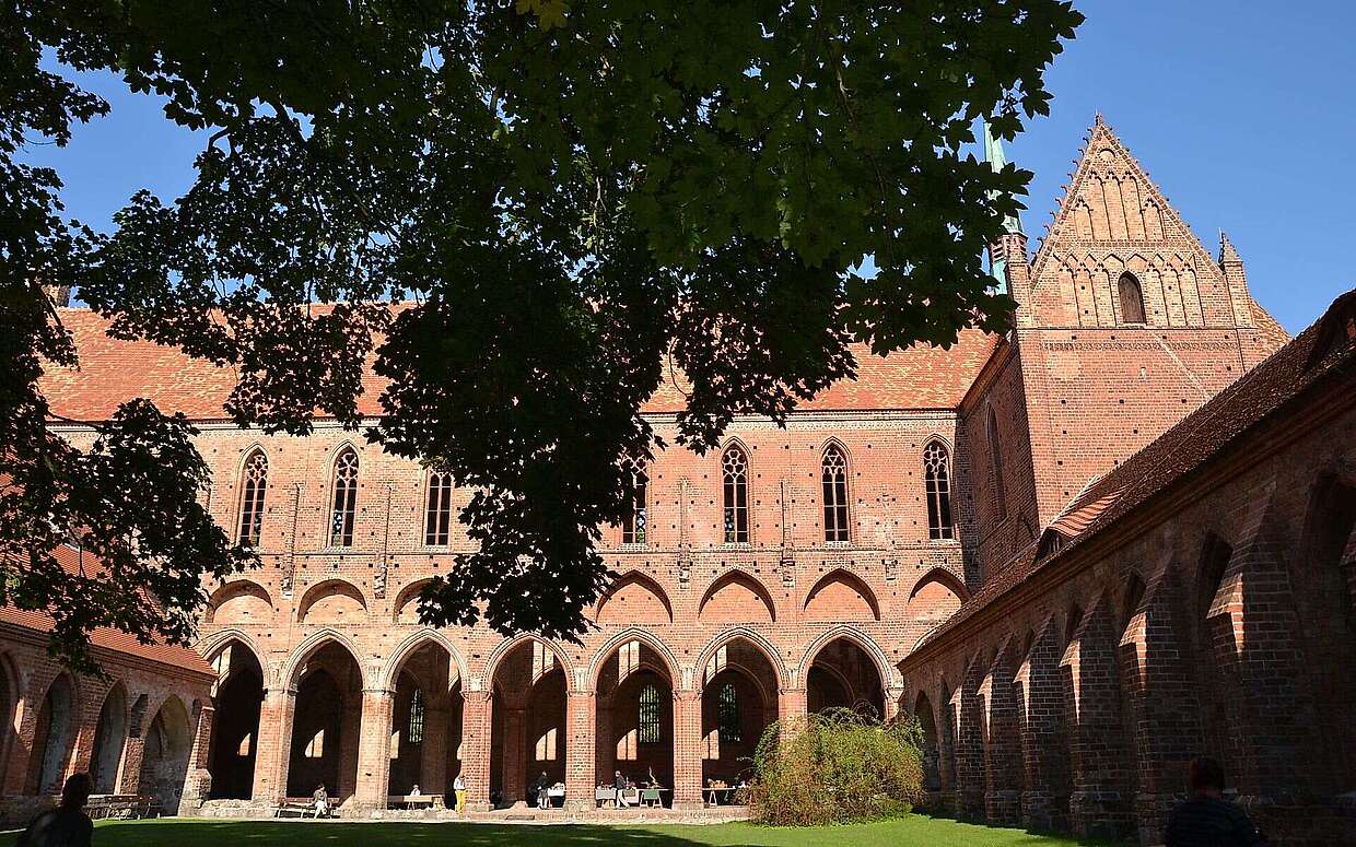 Hof des Klosters Chorin