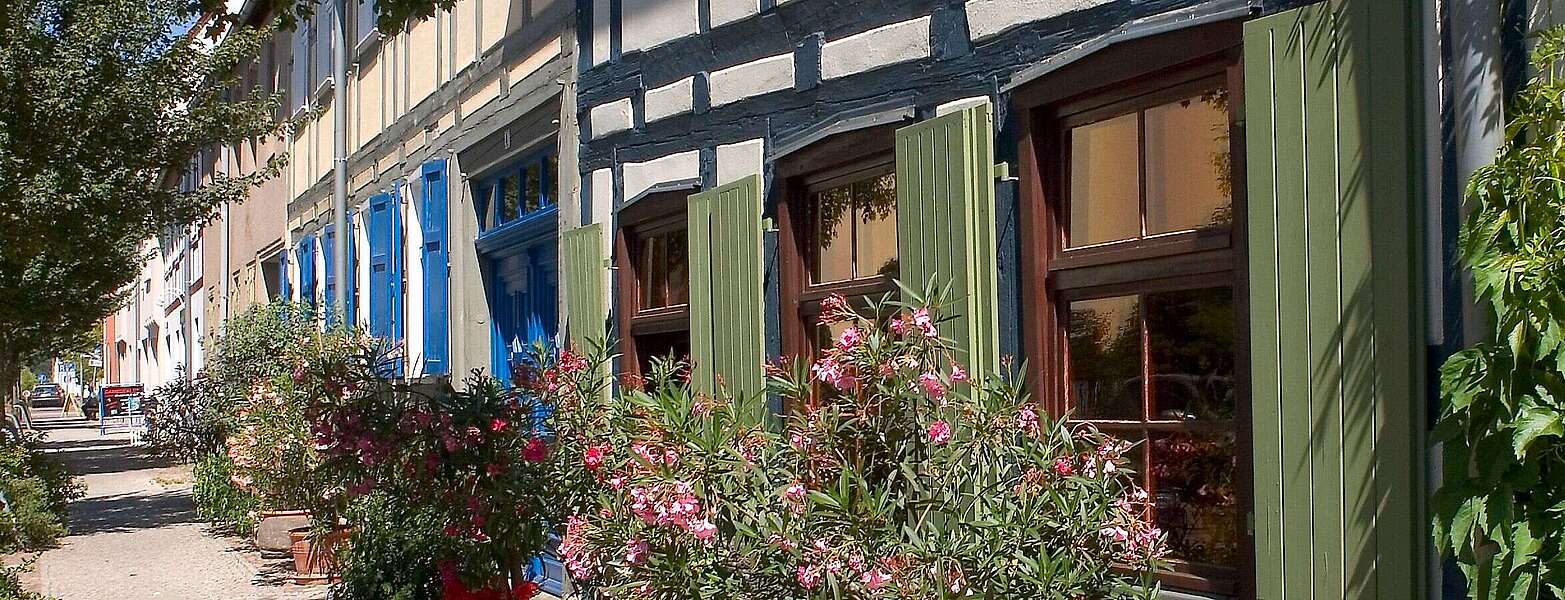 Fachwerkhäuser in der Templiner Altstadt
