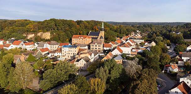 Blick auf die Oderberger Festung