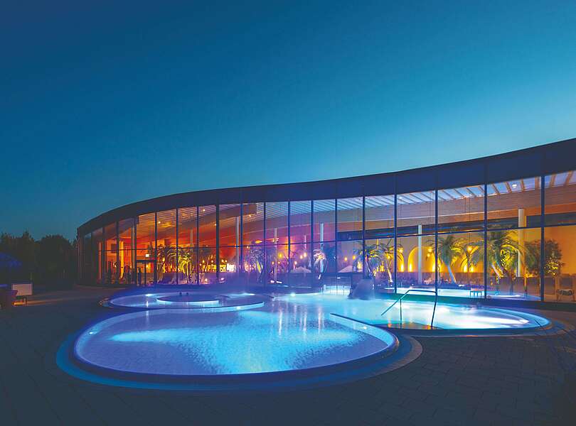 Außenbecken der Havel-Therme