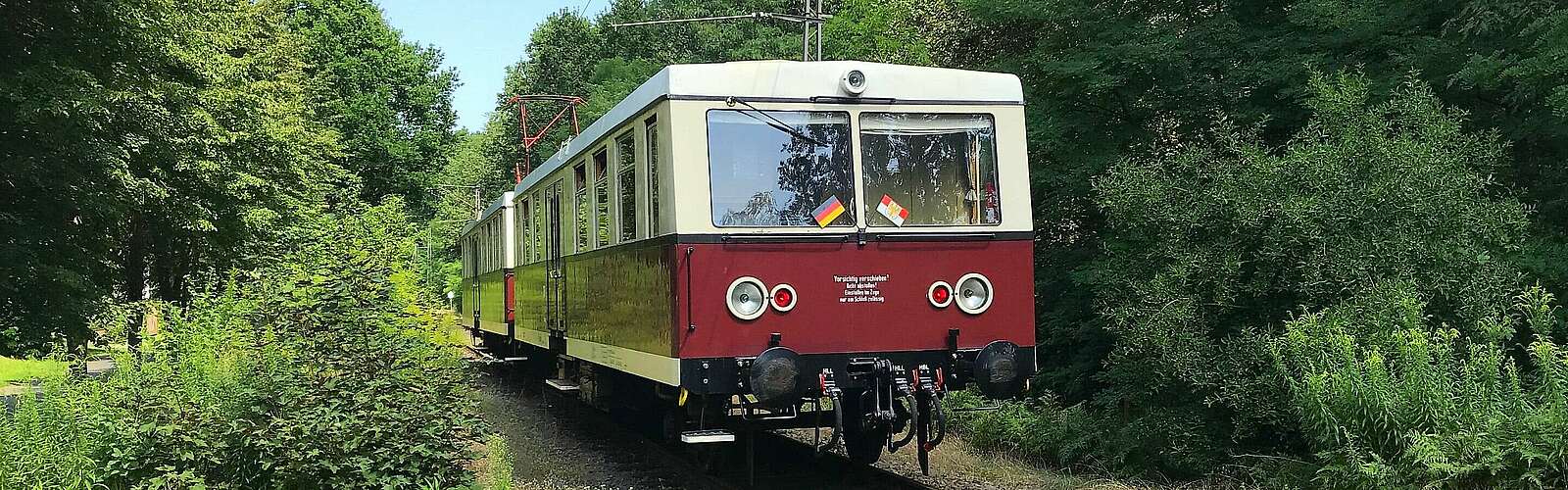 Buckower Kleinbahn,
            
        
                Foto: TMB Tourismus-Marketing Brandenburg GmbH/Steffen Lehmann