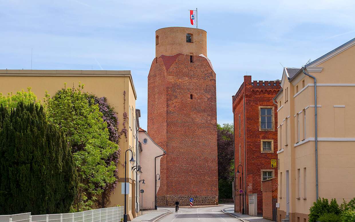 Gleich hinter dem Lubwartturm liegt das Kreismuseum mit einer sehenswerten Ausstellungen zum sächsischen Marionettentheater.