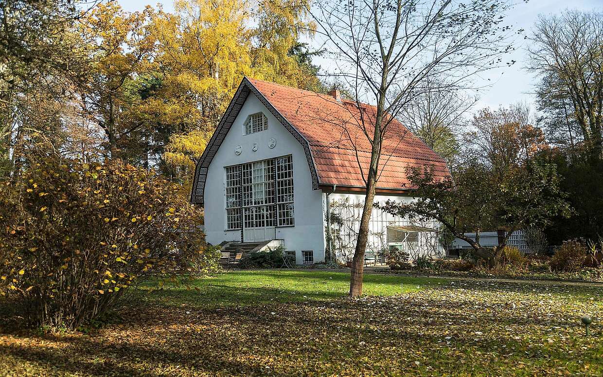 Blick auf das Brecht-Weigel-Haus