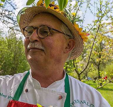 Peter Franke von der Spreewälder Kräutermanufaktur