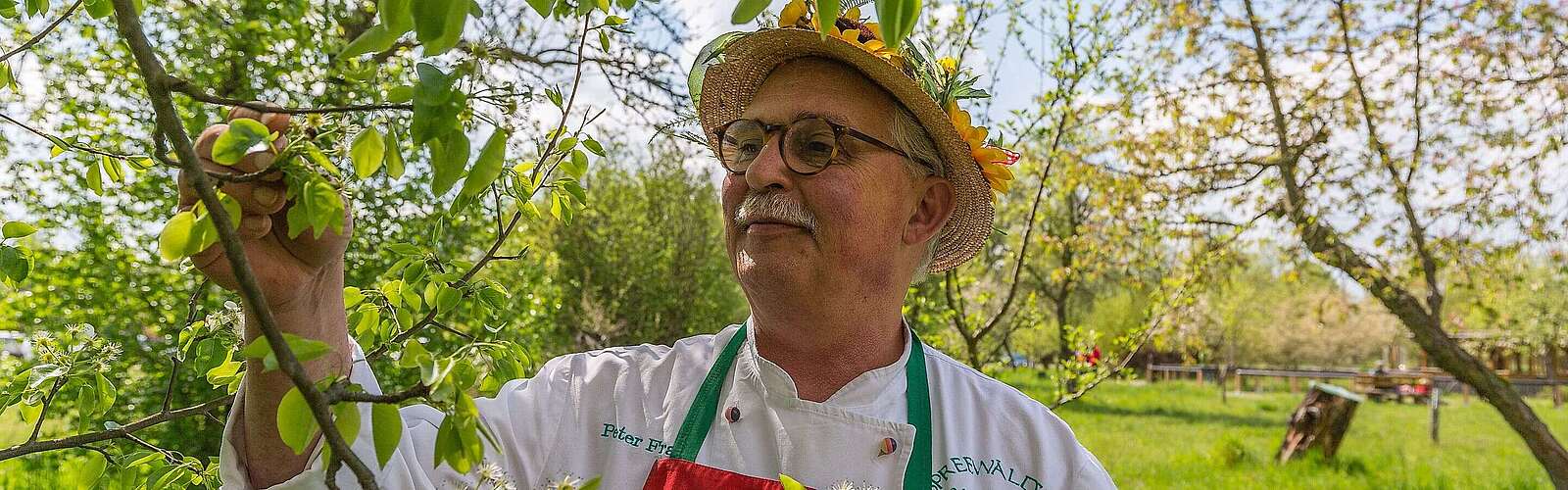 Peter Franke von der Spreewälder Kräutermanufaktur