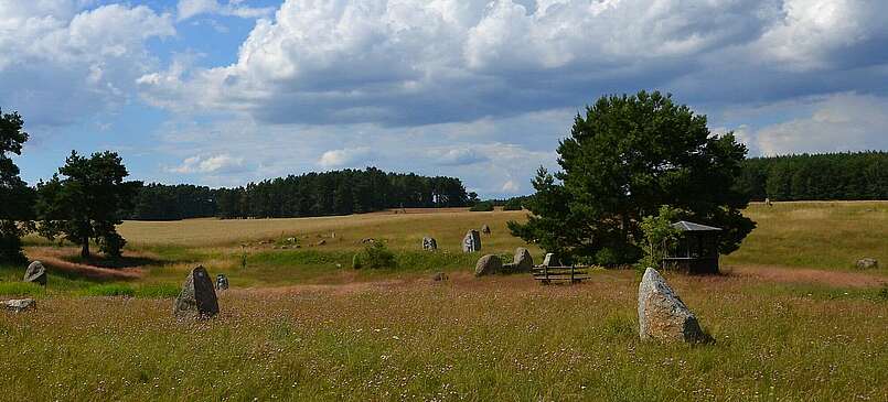 Steinerne Riesen-Monumente in Brandenburg