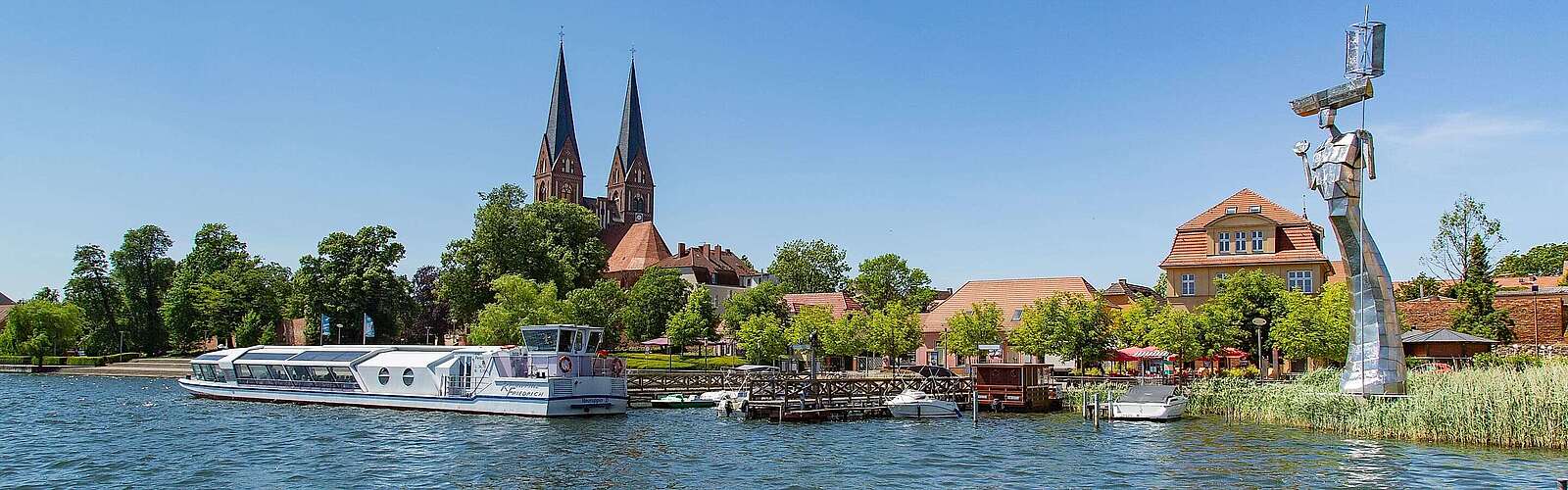 Blick über den Ruppiner See