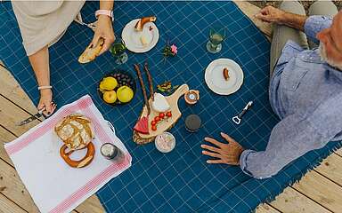 Picknick im Pfarrgarten Ribbeck