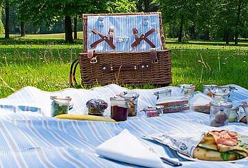 Picknick im Park Schloss Neuhardenberg