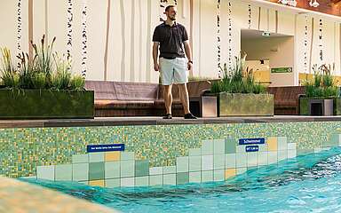 Schwimmmeister im Spreeweltenbad Lübbenau