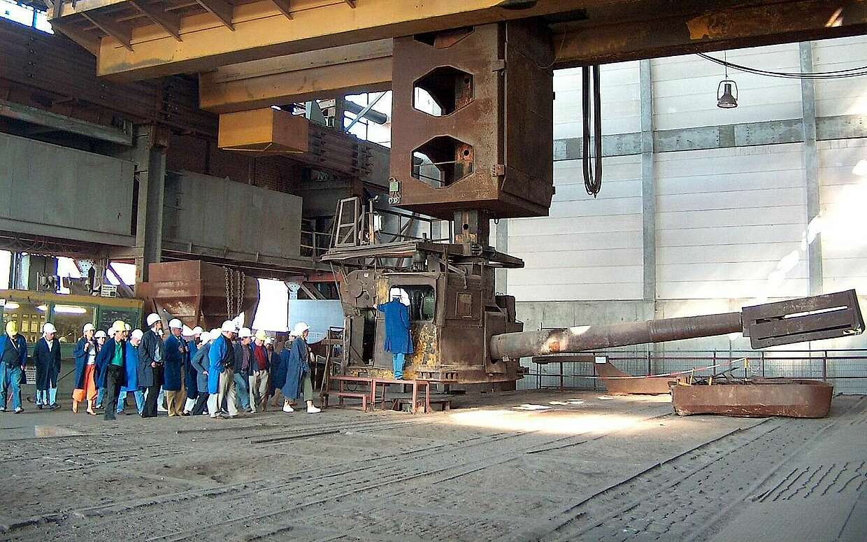 Führung im Industriemuseum von Brandenburg