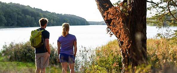 Wanderer am Roofensee