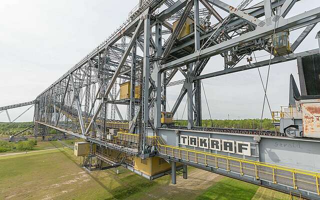 Besucherbergwerk Abraumförderbrücke F60