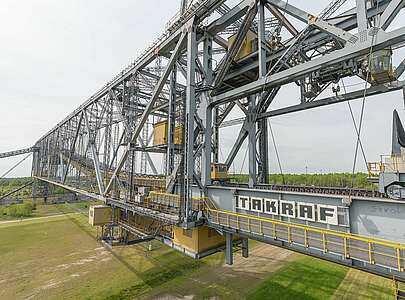 Besucherbergwerk Abraumförderbrücke F60