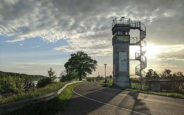 Grenzturm an der Elbe