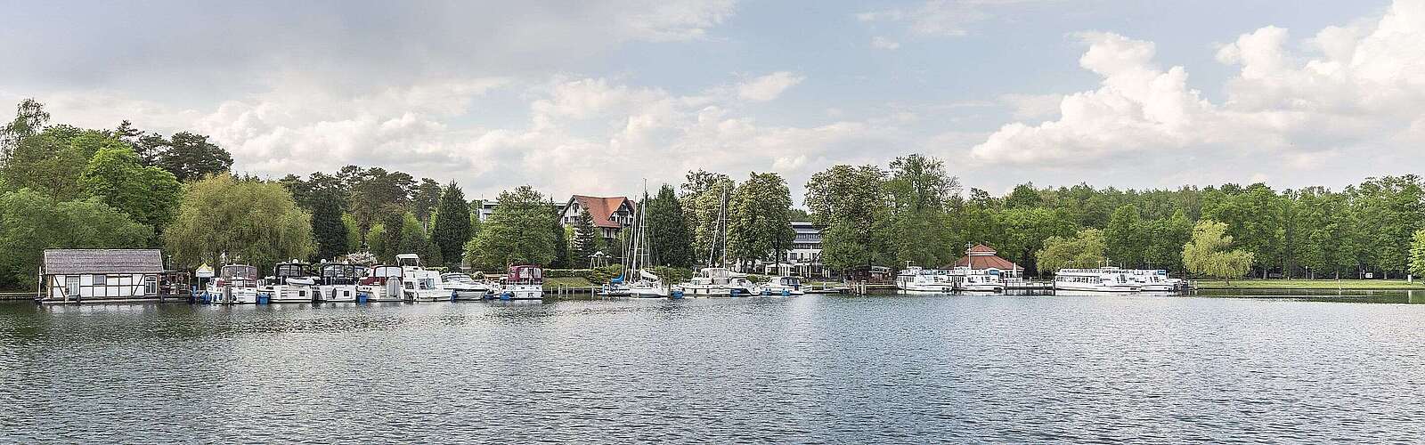 Blick auf Bad Saarow am Scharmützelsee