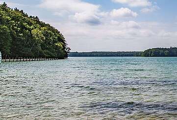 Blick auf den Stechlinsee