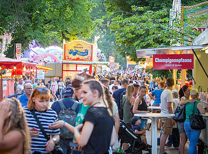 Hussitenfest im Stadtpark Bernau bei Berlin