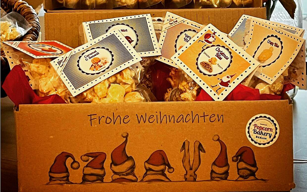 Popcorn Bakery Weihnachtsgeschenk
