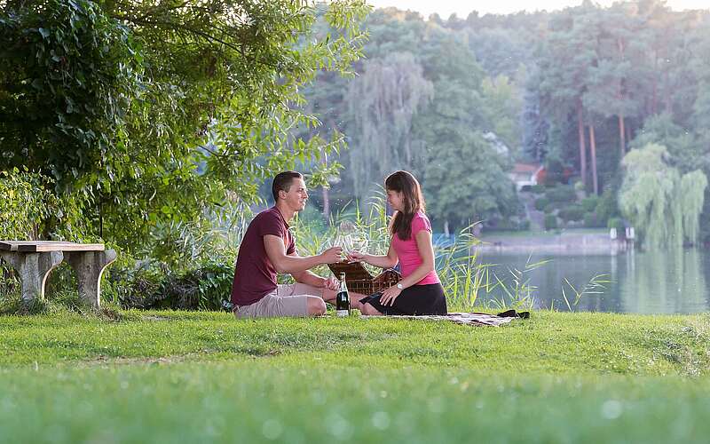 Picknick am Motzener See