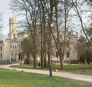 Schloss Reichenow im Winter