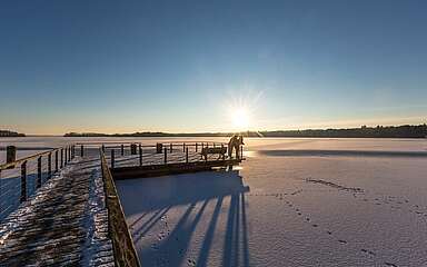 Winterlicher Scharmützelsee