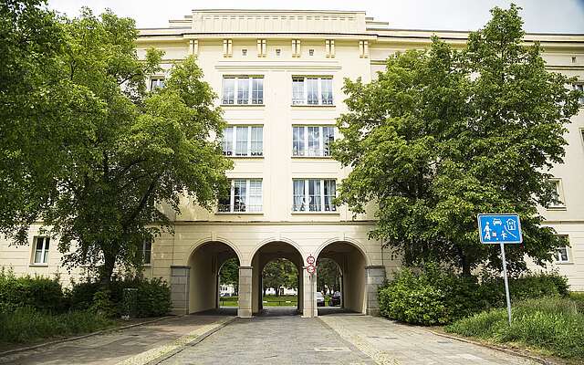 Sozialistischer Wohnkomplex in Eisenhüttenstadt