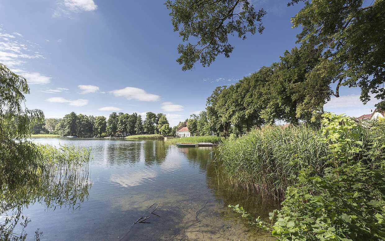 Der Wutzsee in Lindow.