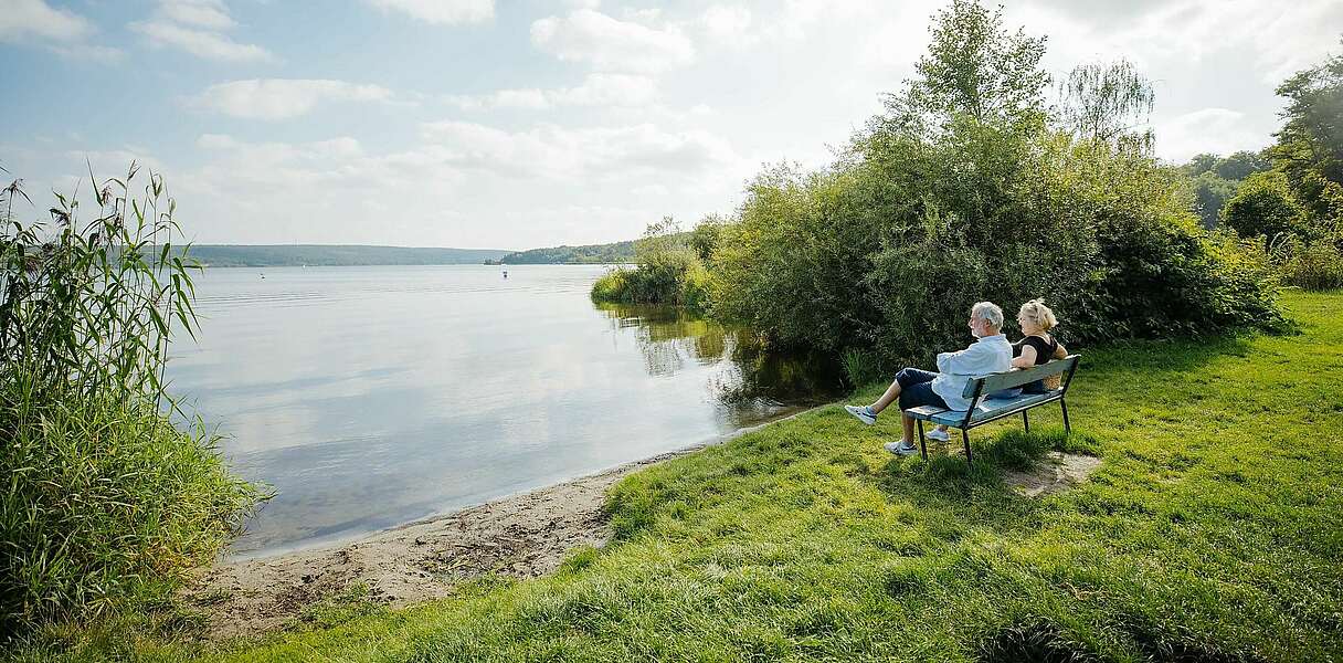Entspannen mit Blick auf den See