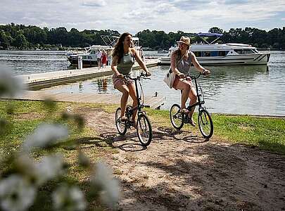 Radtour am Wasser